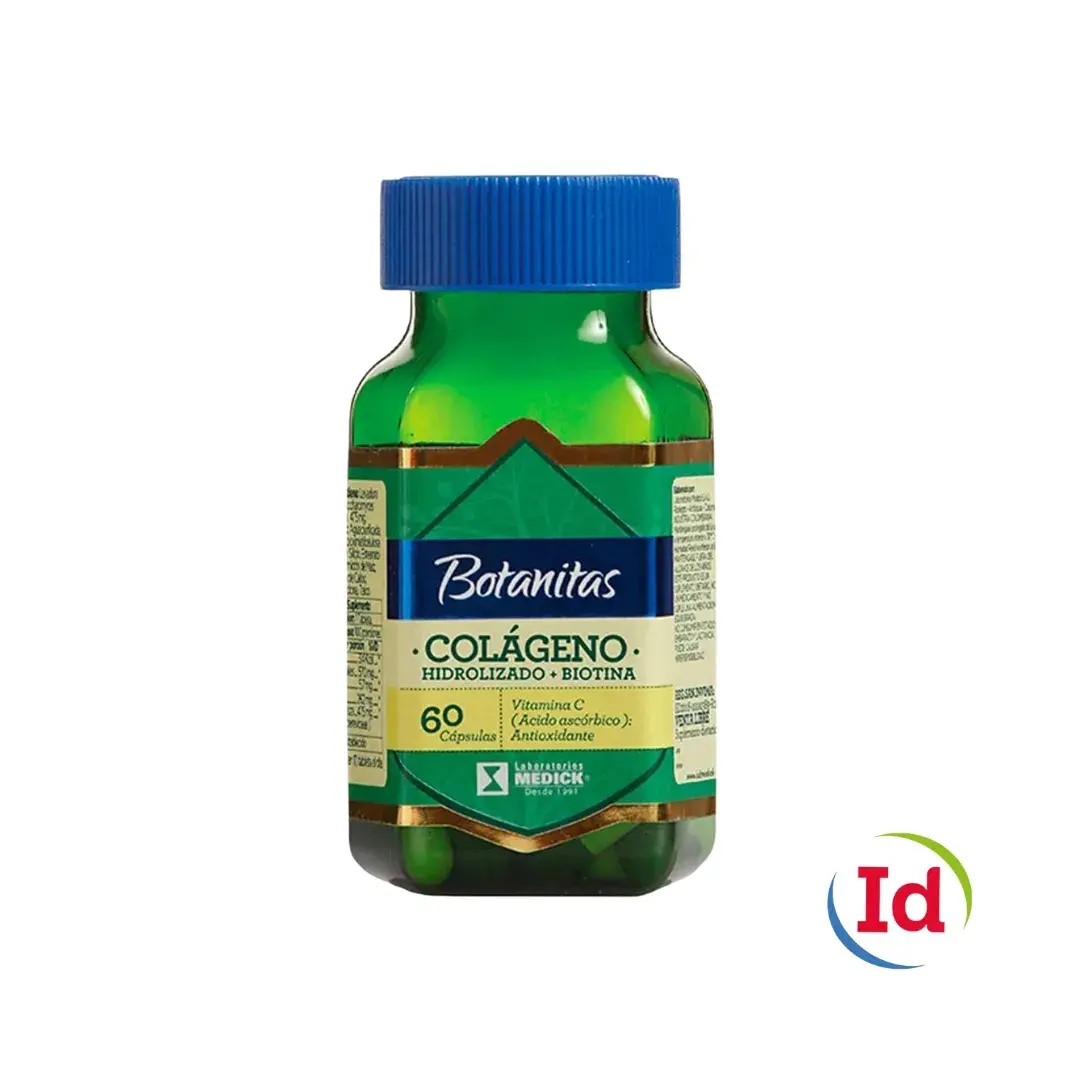 Colageno hidrolizado+biotina-vit.c 60cap interdrogas