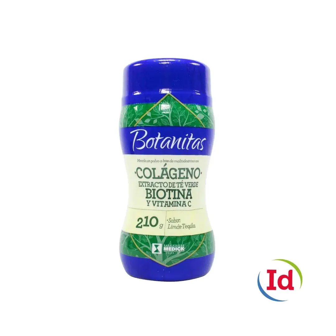 Colageno extracto te verde biotina vit c medick x 210g interdrogas