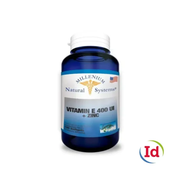 Vitamina e 400 iu+zinc x 100 soft ns interdrogas