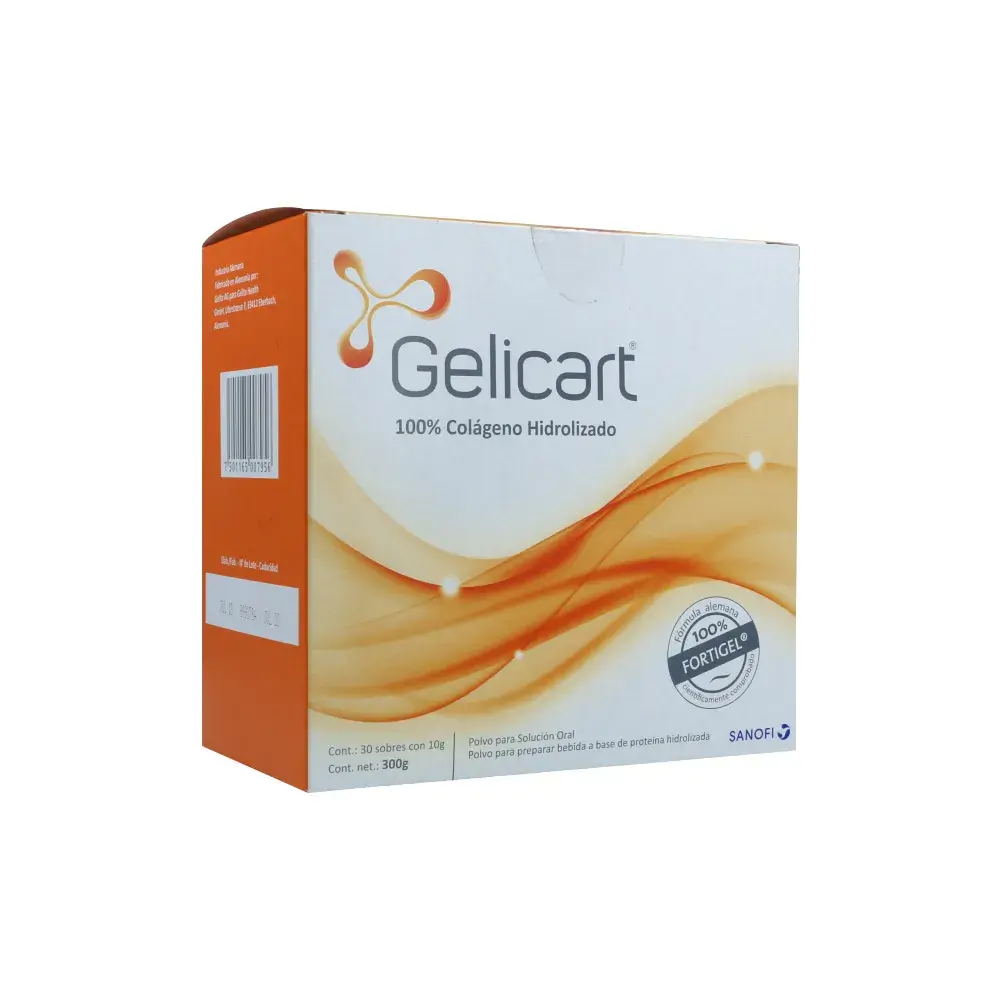 Gelicart fortigel colágeno hidrolizado x 30