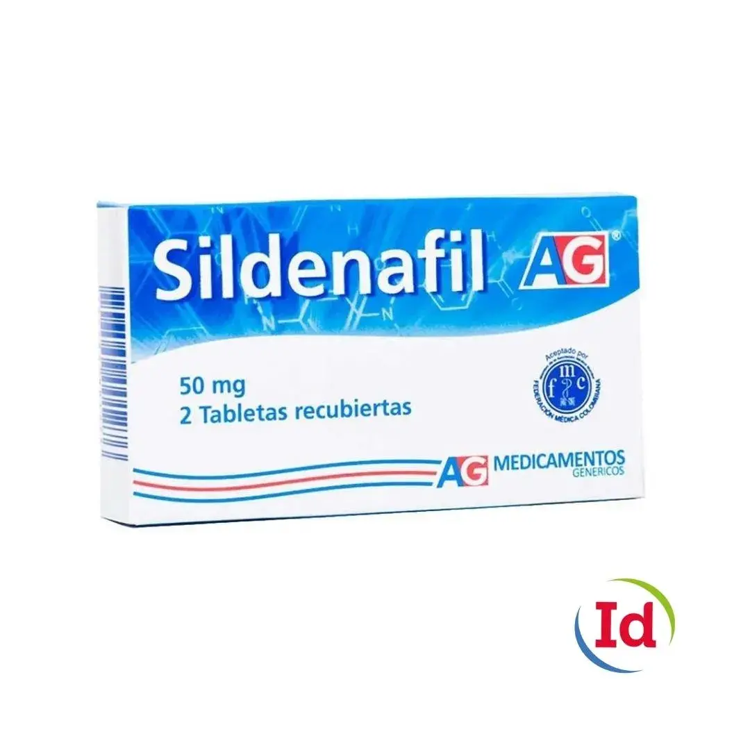 Sildenafil 50 Mg 2 Tabletas Ag