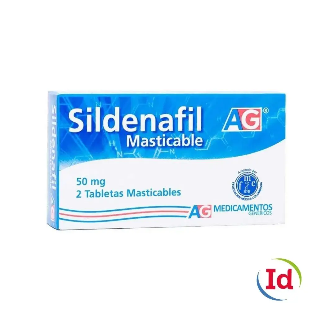 Sildenafil Masticable 2 Tabletas Ag