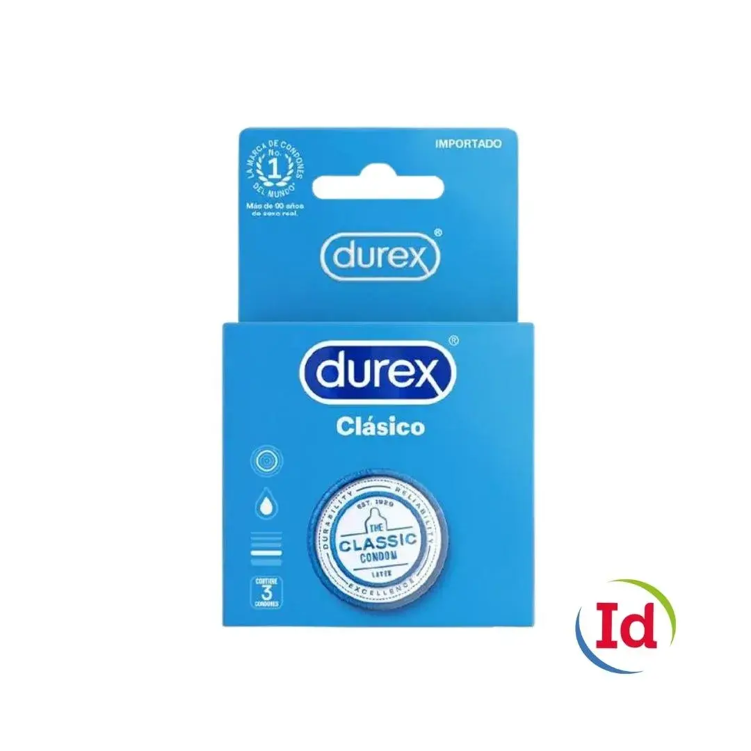 Preservat.Durex Clasico 3 Und