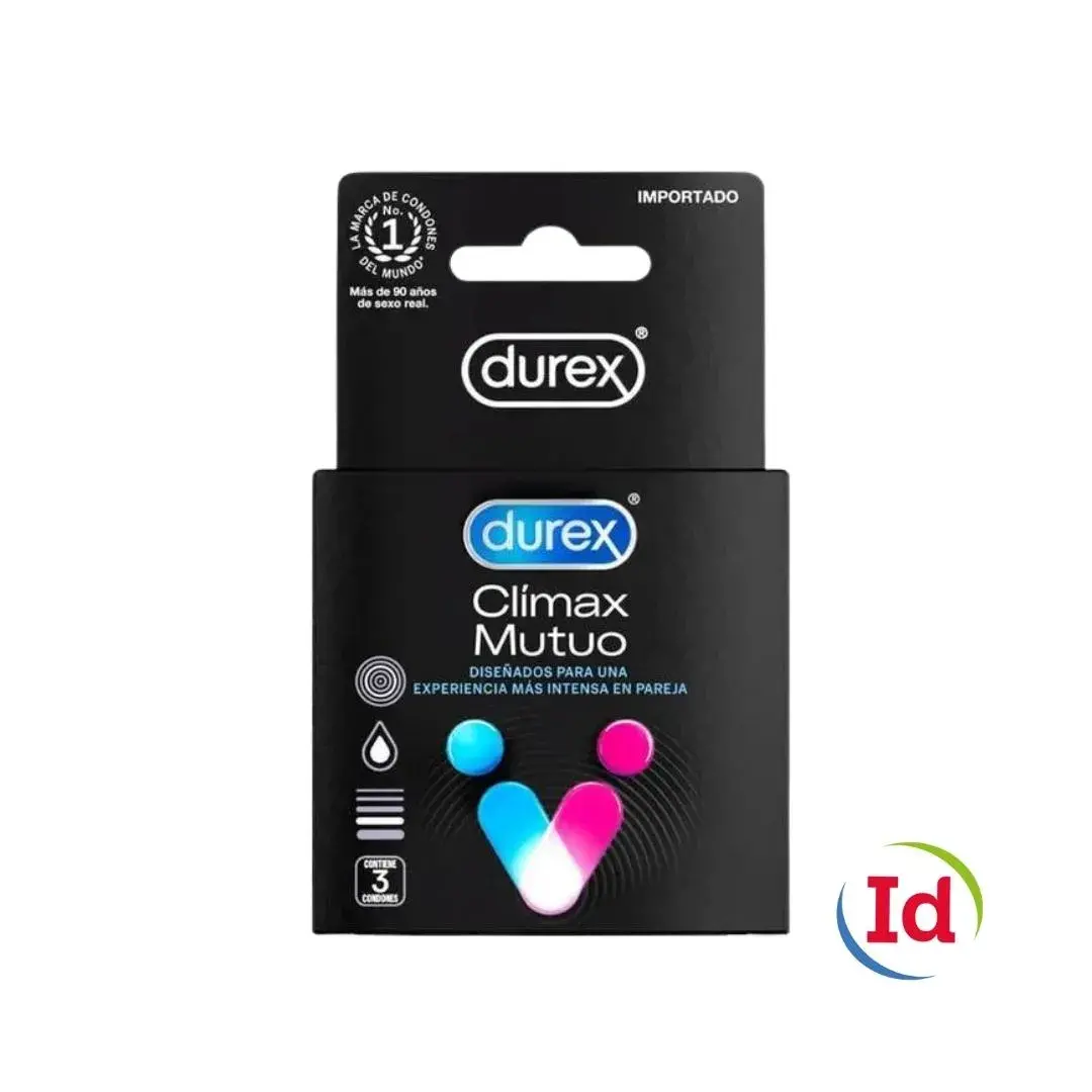 Preservat.Durex Clima Mutuo 3 Und
