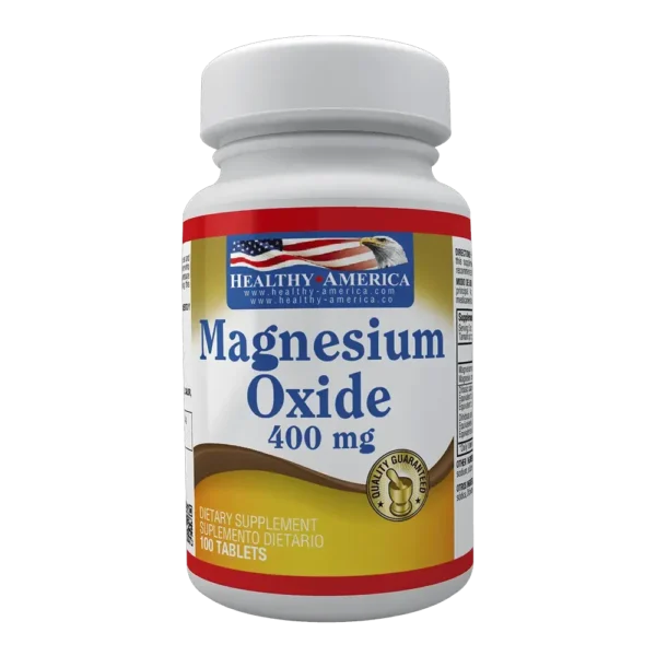 Magnesium oxide 400 mg 100 tab healty