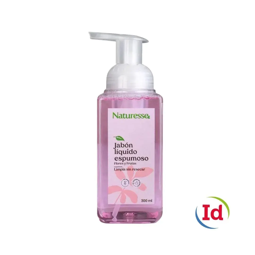 Jab. Liq. Espumoso Flores Y Frutas X 300Ml Naturesse