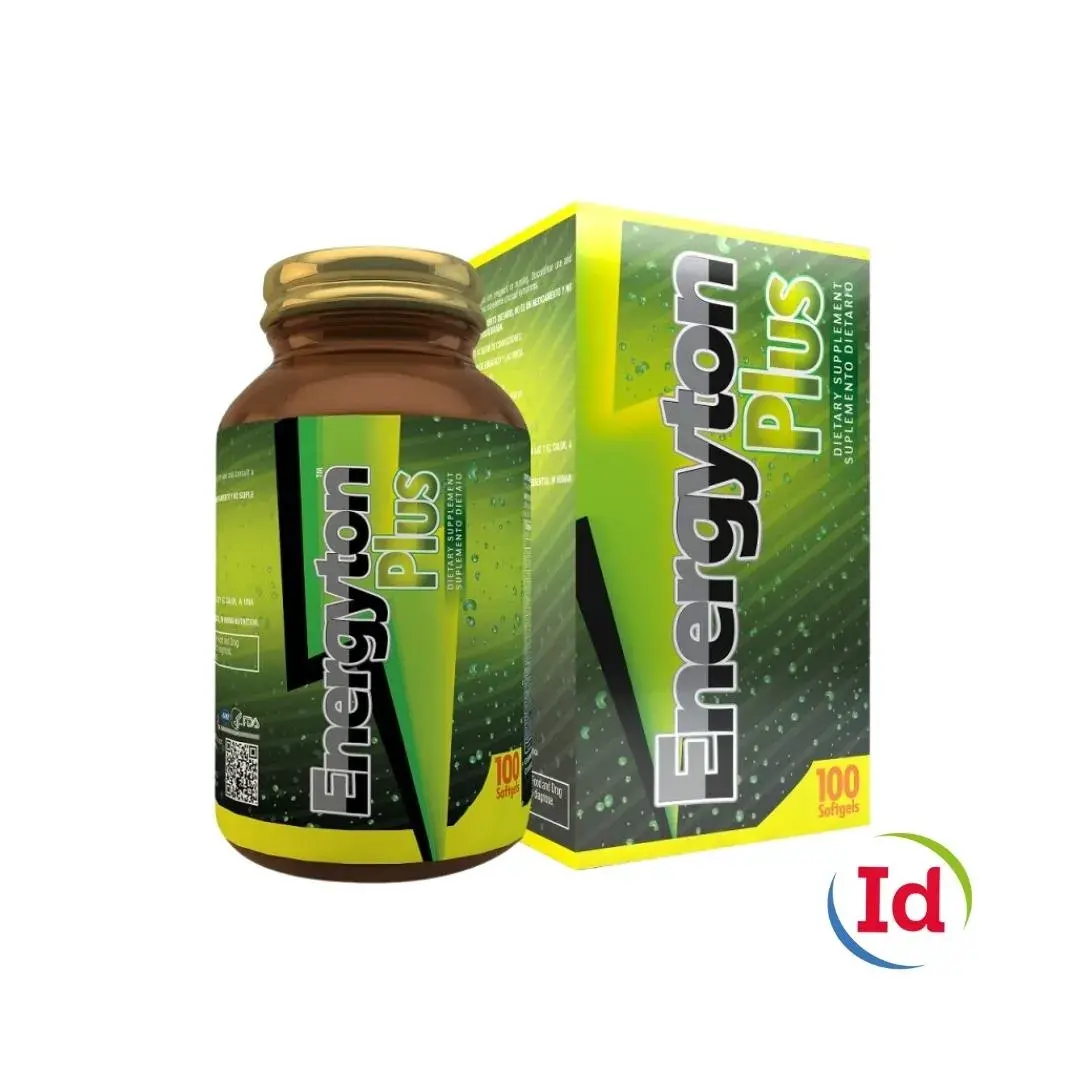Energyton Plus™ 100 Softgels Glass Bottle