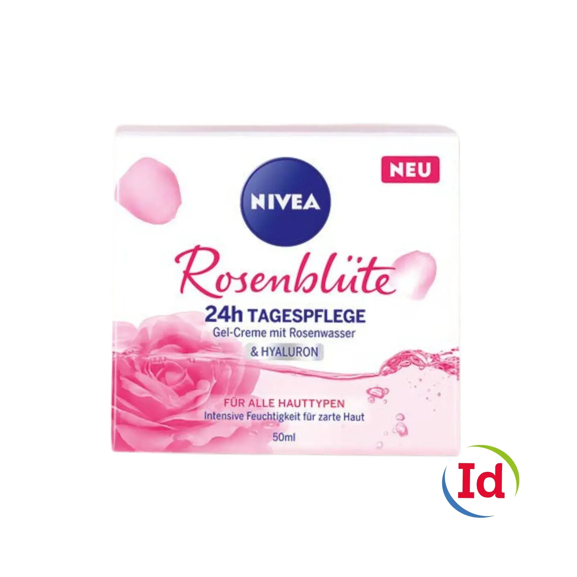 Nivea Agua De Rosas Crema Hidratante X 50 Ml