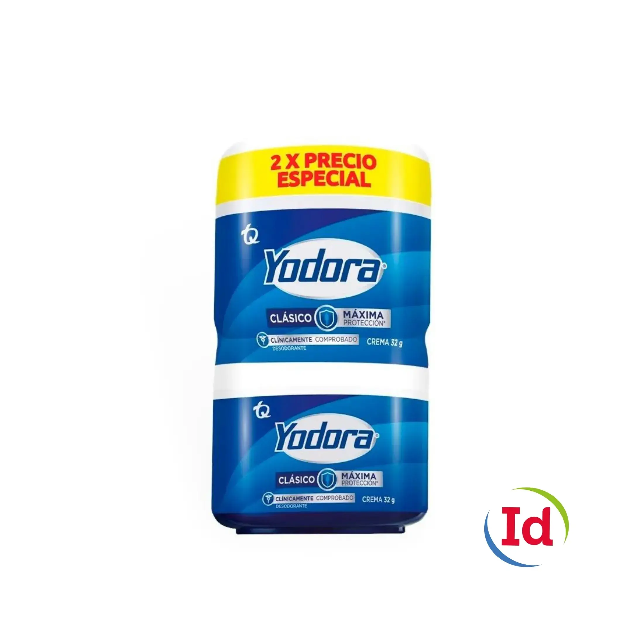 2 Desodorante Yodora Crema 32 Gr Precio Especial
