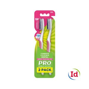 Cepillo Pro 900 Adultos Doble Accion 2X1