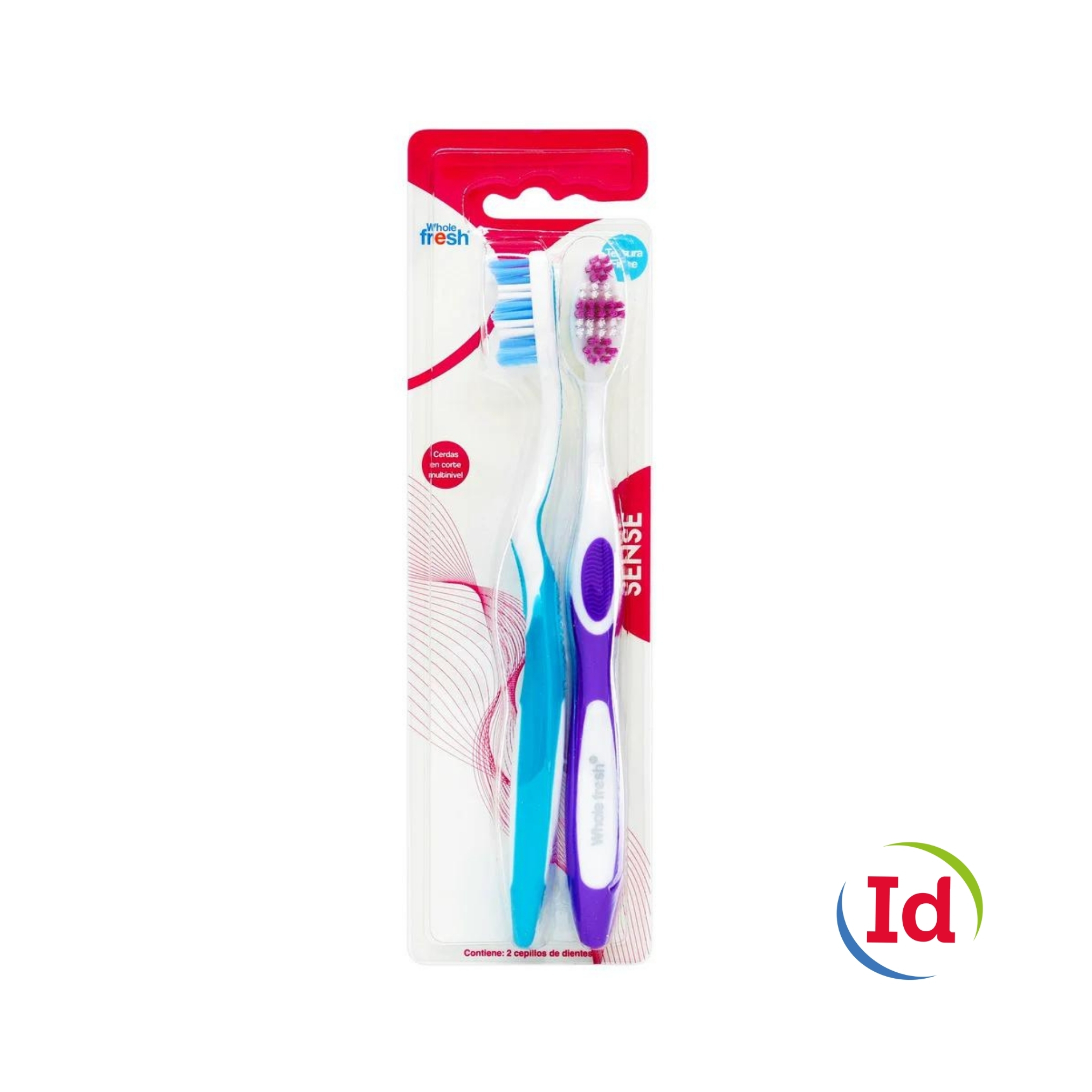 Cepillo Dental Wholefresh Sense Duro 2X1 Icom