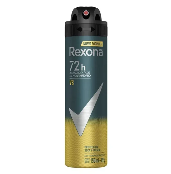 Dte.rexona spray hombre v8 89 gr h