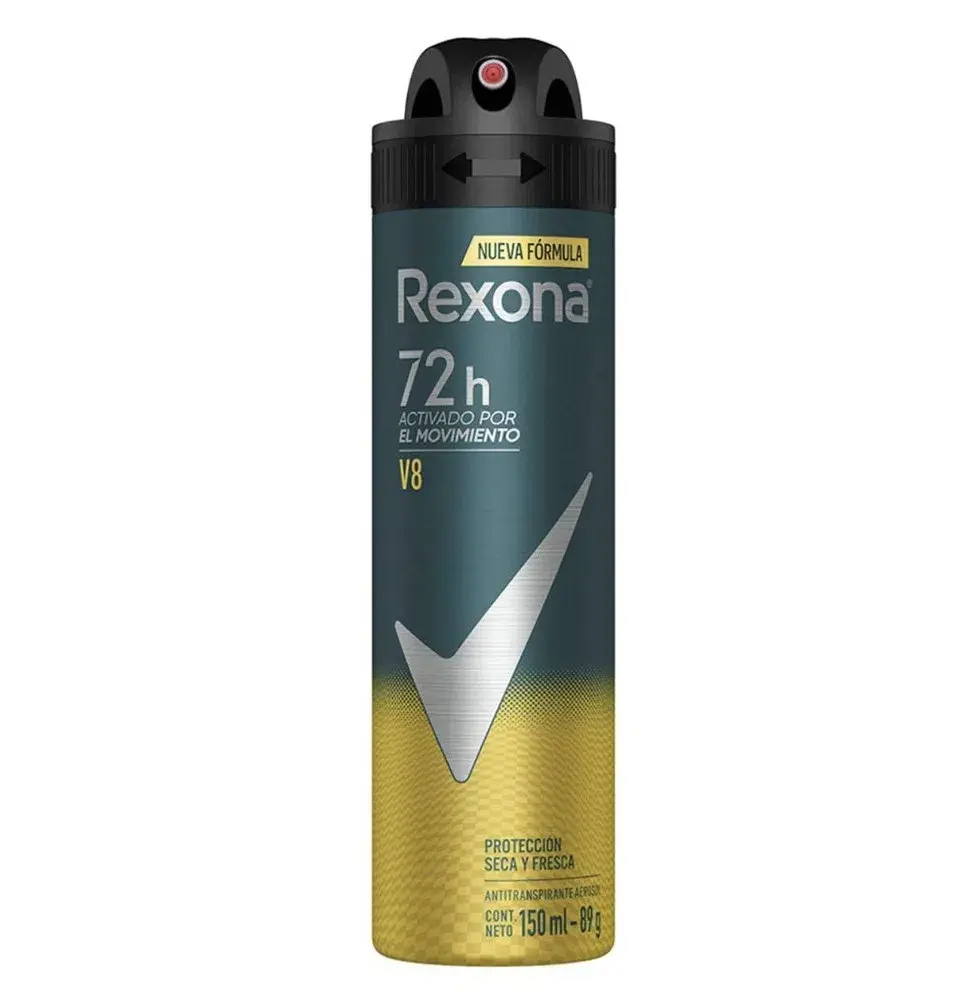 Dte.rexona spray hombre v8 89 gr h