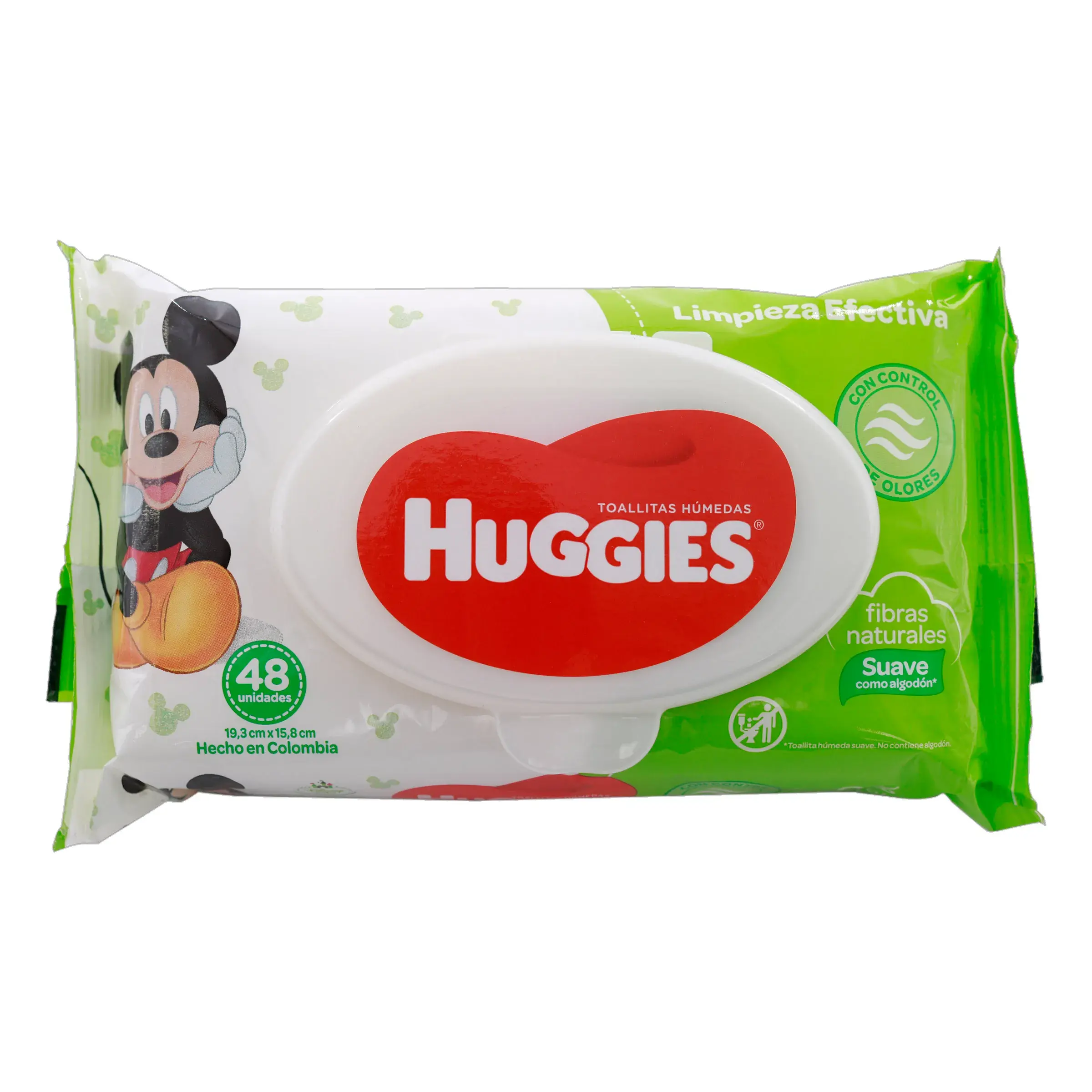 Toallitas húmedas huggies limpieza efectiva 48 und interdrogas