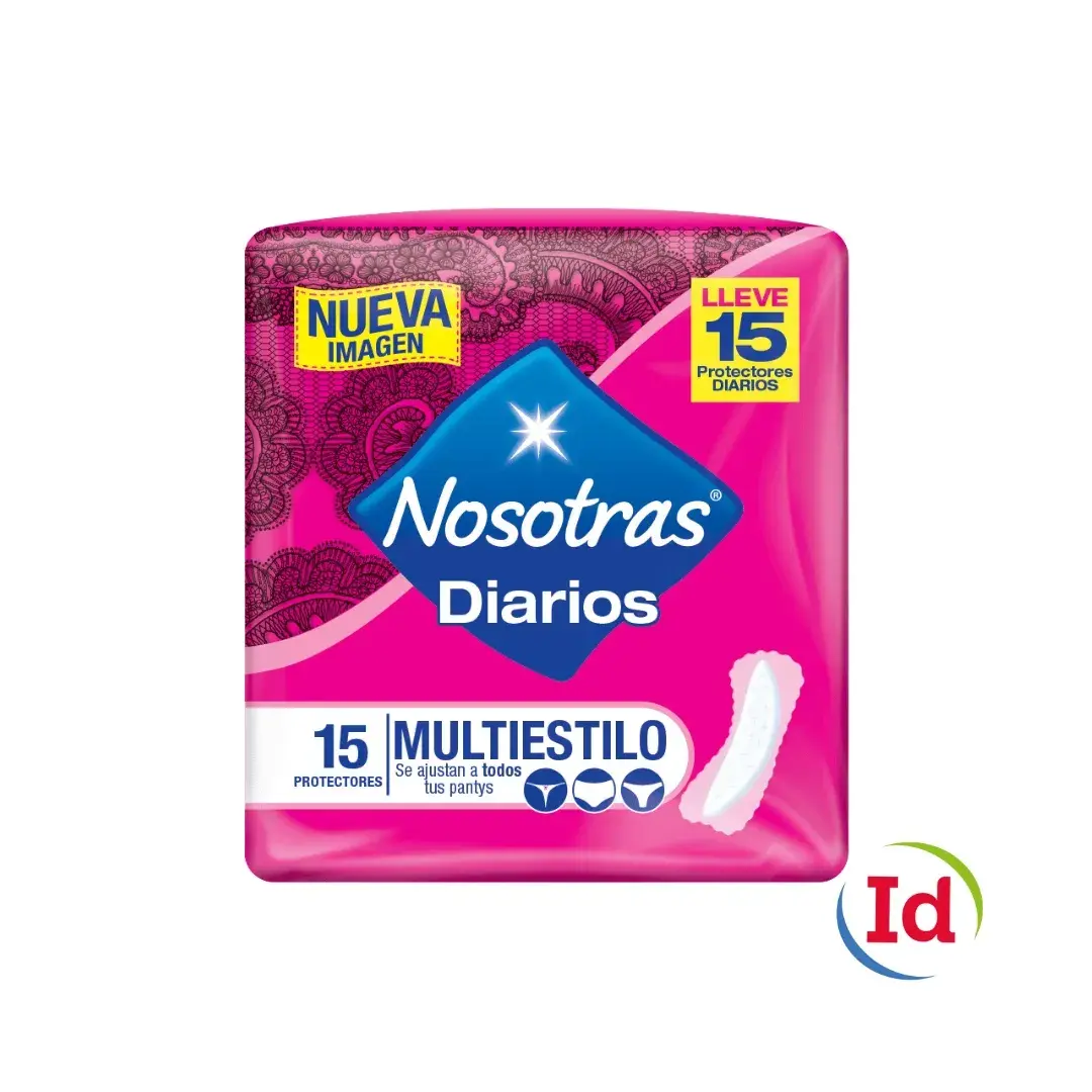 Prot.Nosotras Dia.Multi Estilo 15 Uds
