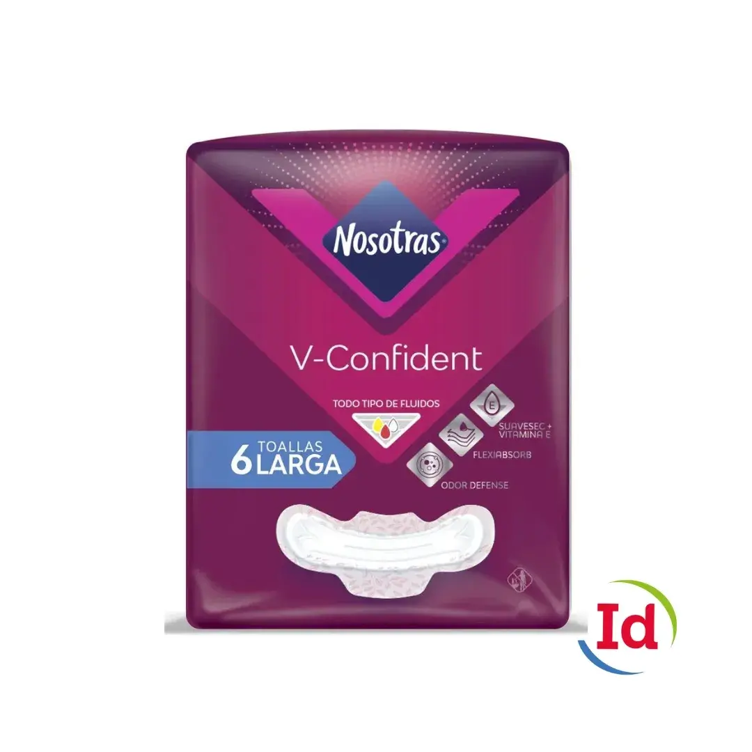 Toa.Nosotras V-Confident Larga 6 Uds