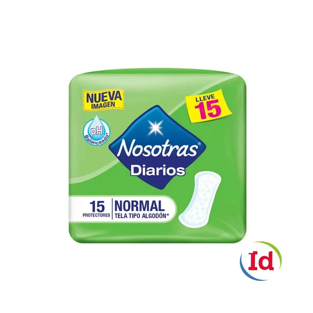 Protectores Diarios Nosotras X 15 Uds
