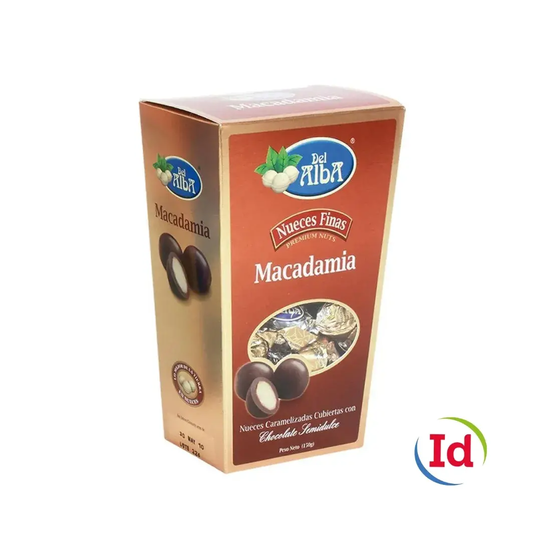 Macadamia caramelizada bolsa x 250 gr