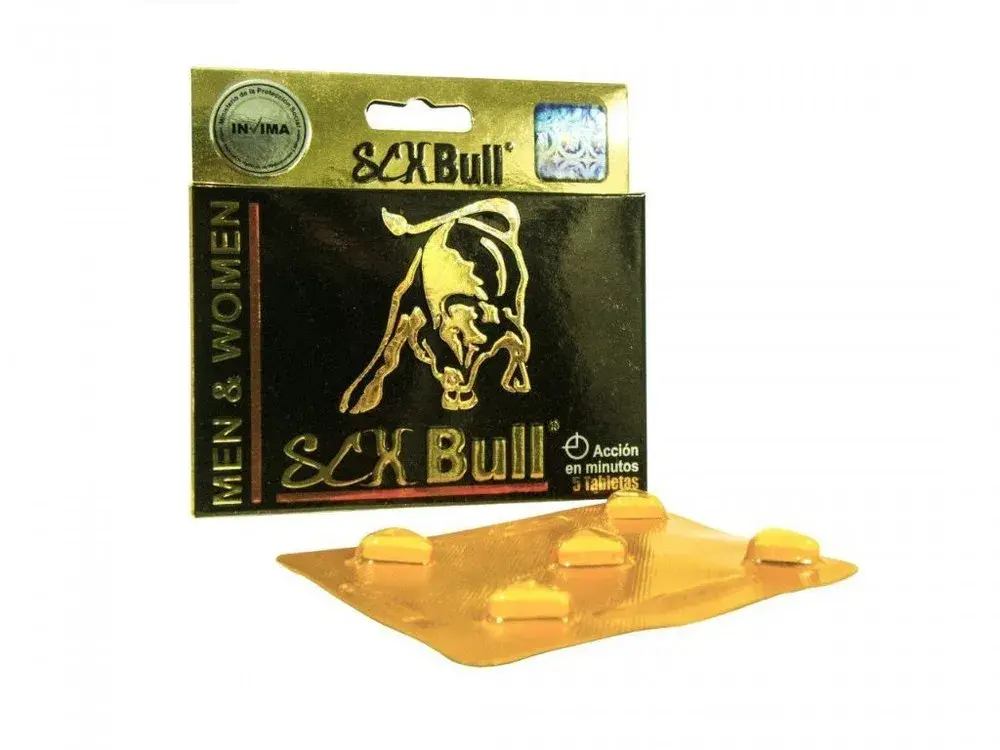 Sex bull x 5 tabletas