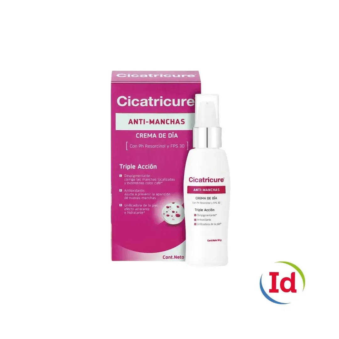 Cicatricure anti manchas cr.dia 50gr(sf) interdrogas