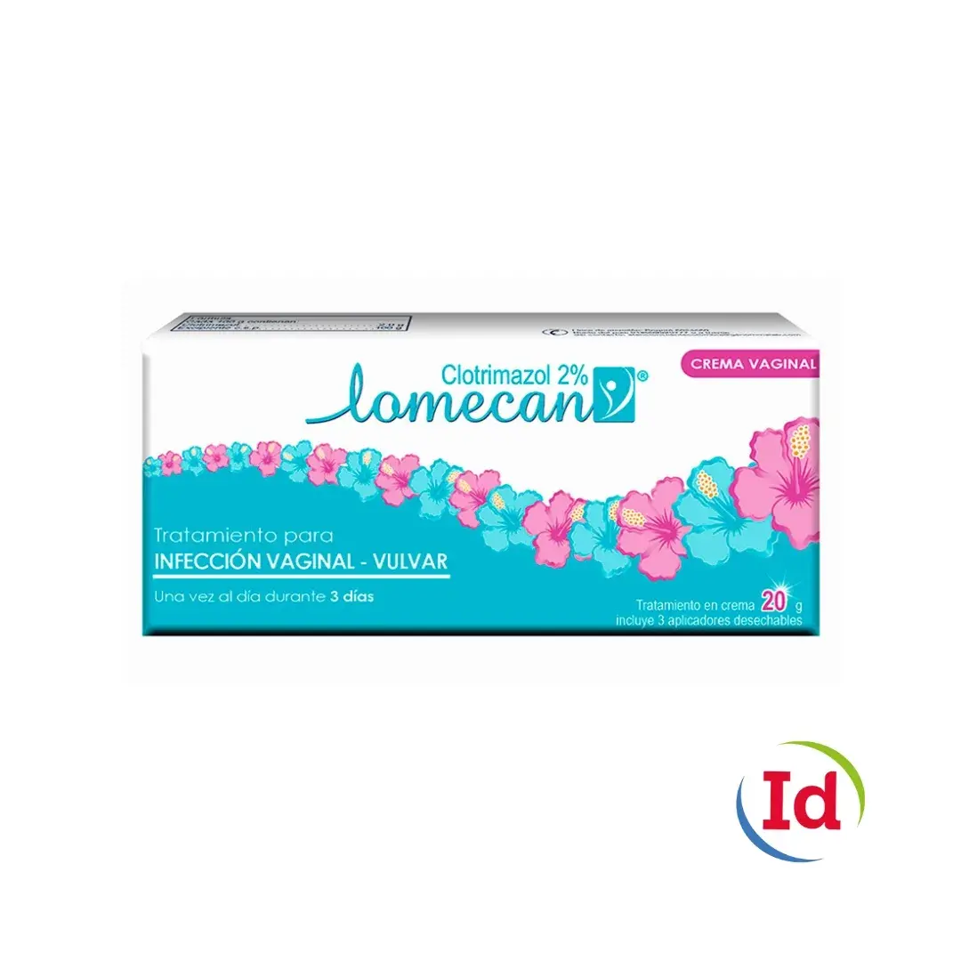 Lomecan v crema vag. 2% 20gr + 3apl (sf) interdrogas
