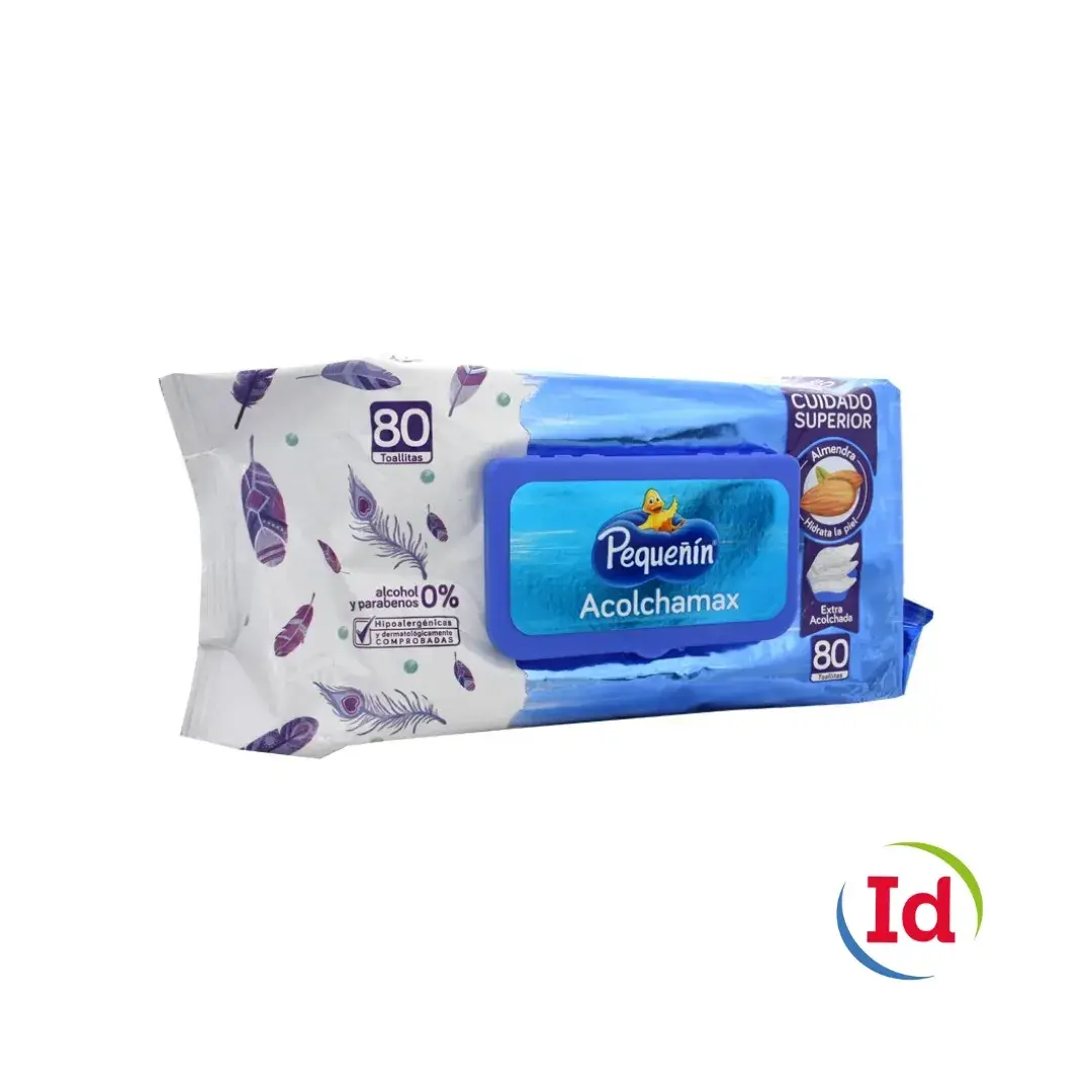 Toallitas humedas pequenin acolchada 80 und interdrogas