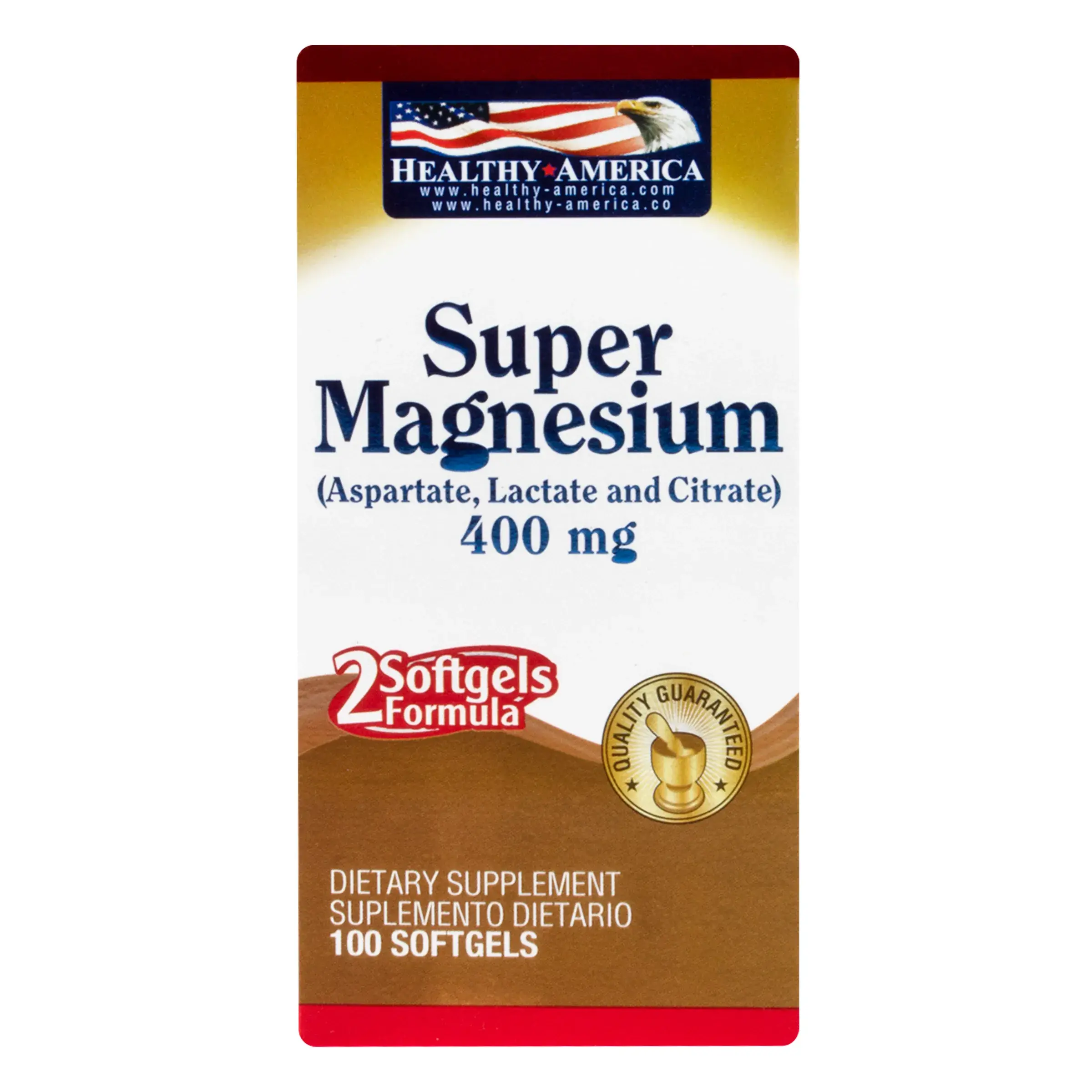 SUPER MAGNESIUM 400 MG 100 SOFTGELS