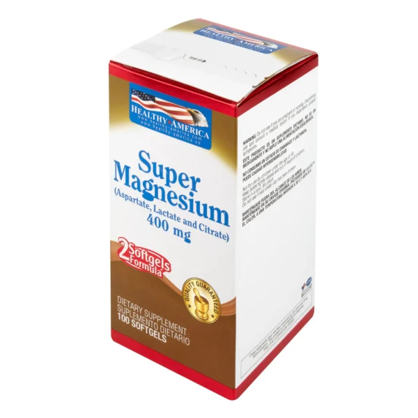 SUPER MAGNESIUM 400 MG 100 SOFTGELS