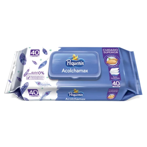 Toallitas húmedas pequenin acolchada 40 und interdrogas
