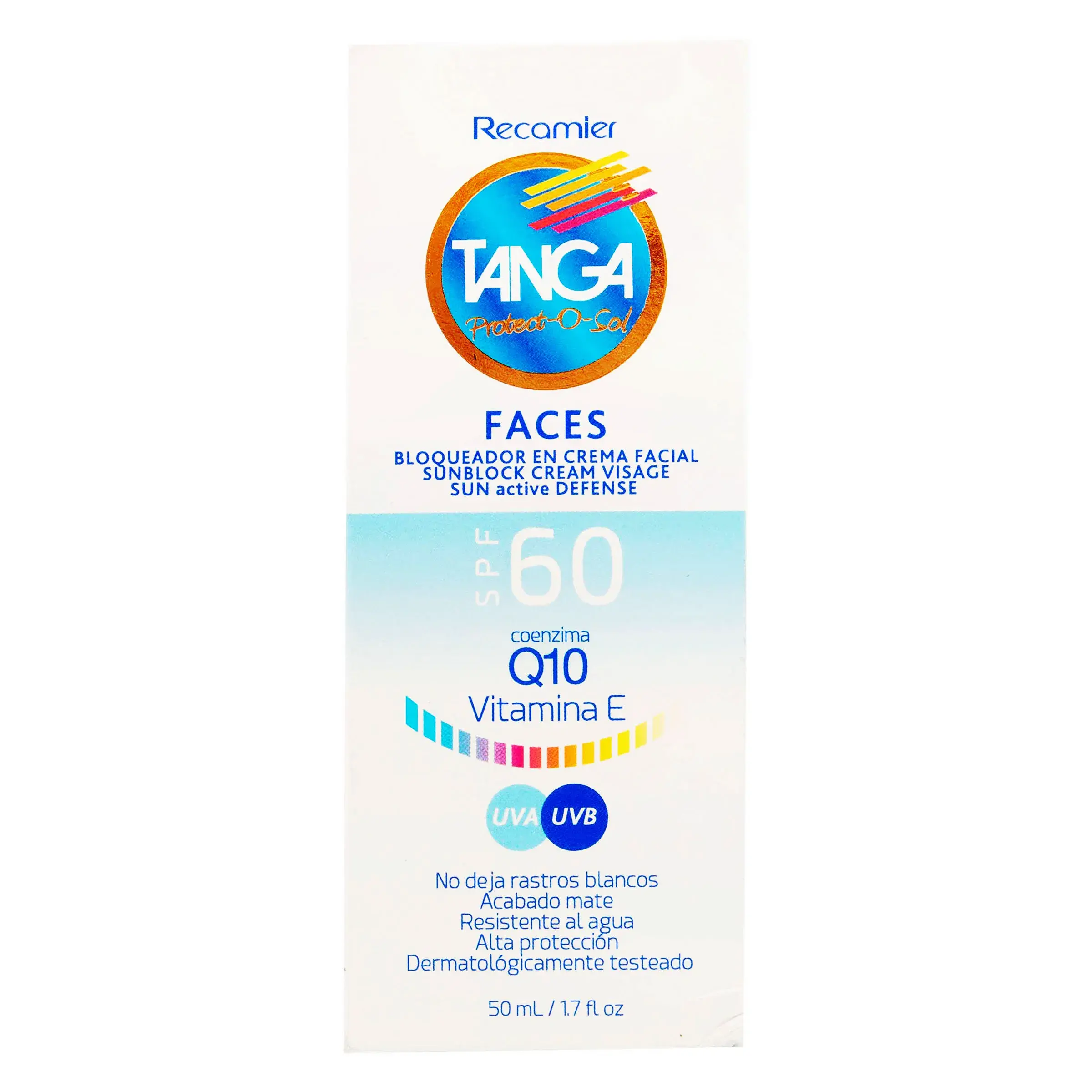 Bloqueador tanga faces fps 60 q10 50 ml