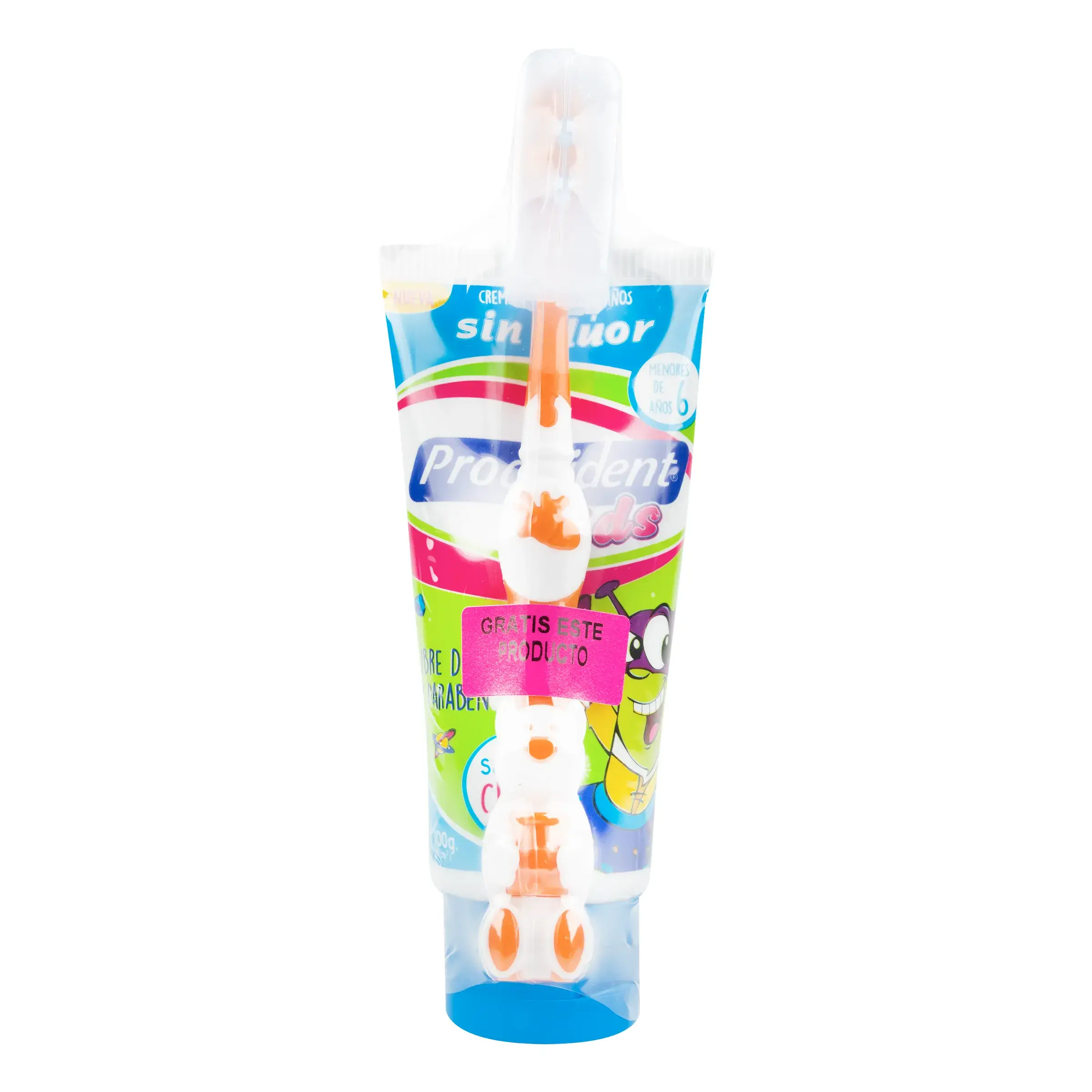 Cre.dent.proquident kids azul 100gr+cepi