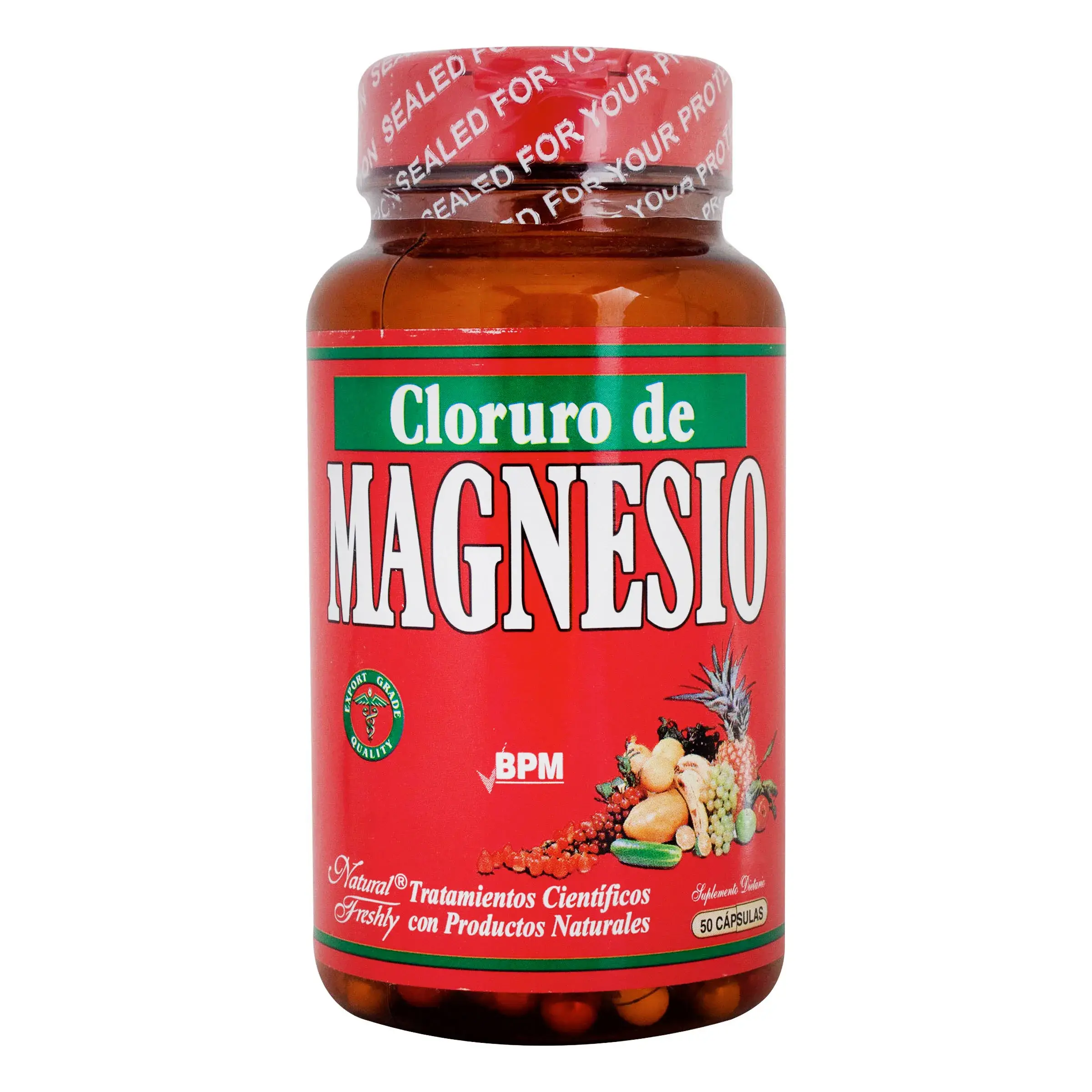 Cloruro de magnesio + vitamina d 50 cap