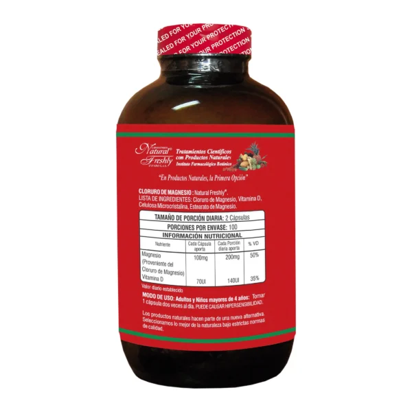 Cloruro de magnesio 200 capsulas nf
