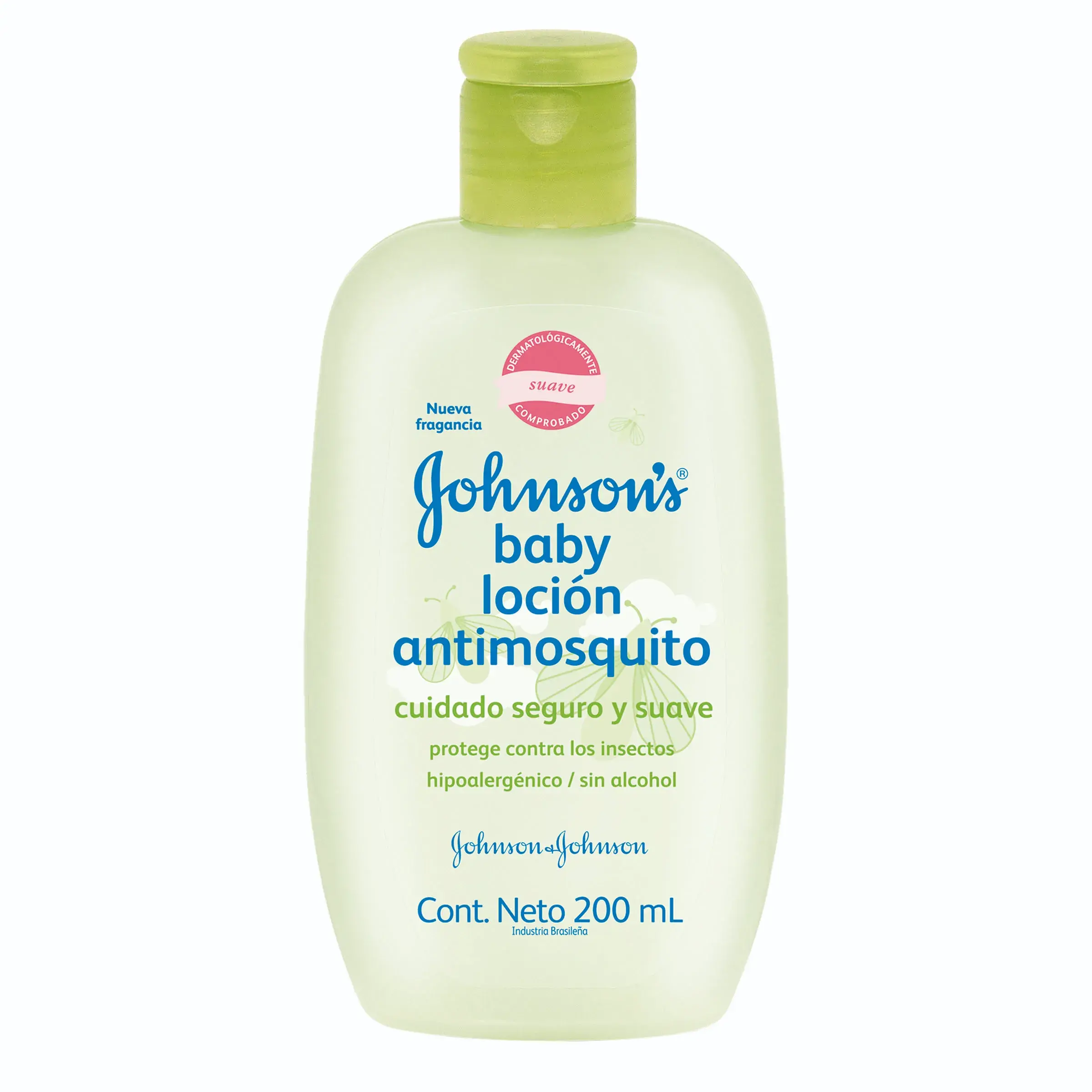 Locion jj baby antimosquito 200 ml