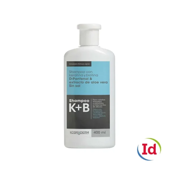 Shampoo keratina+biotina x 400 ml medick interdrogas