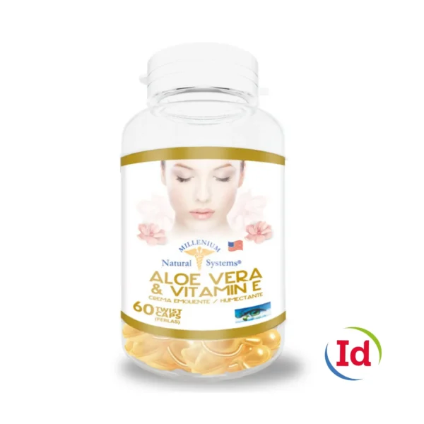 aloe vera  + vitamina e x 60aplicaciones