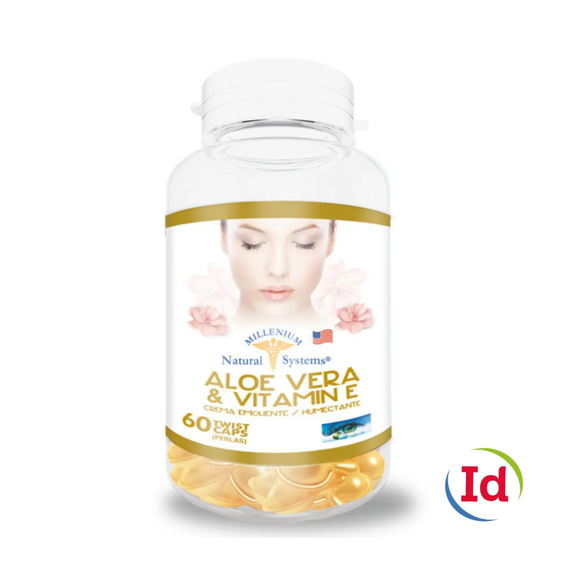 aloe vera  + vitamina e x 60aplicaciones
