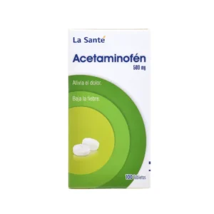 Acetaminofen 500 Mg 100 Tabletas Ls