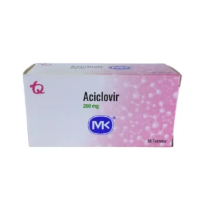 Aciclovir 200 Mg 25 Tabletas Mk