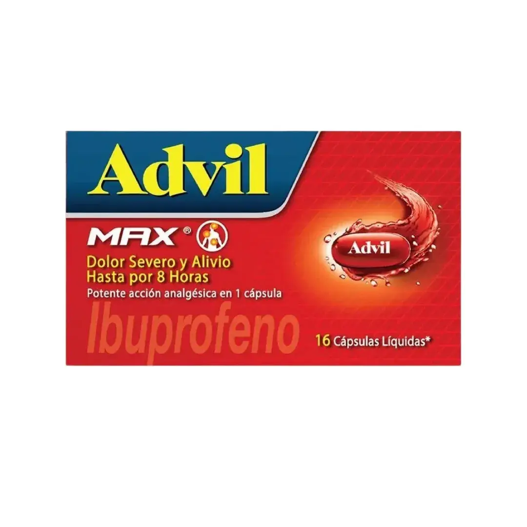 Advil Max 16 Capsulas