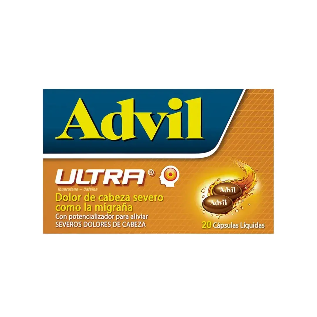 Advil Ultra 20 Capsulas