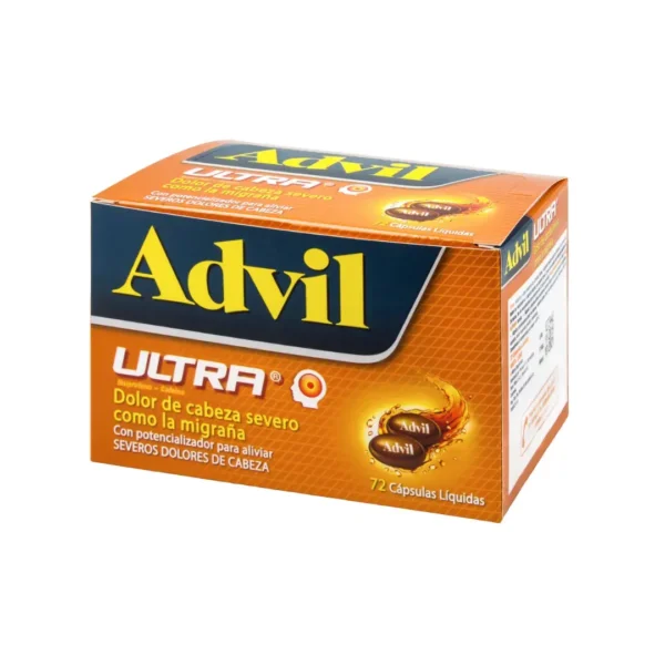 Advil Ultra 72 Capsulas