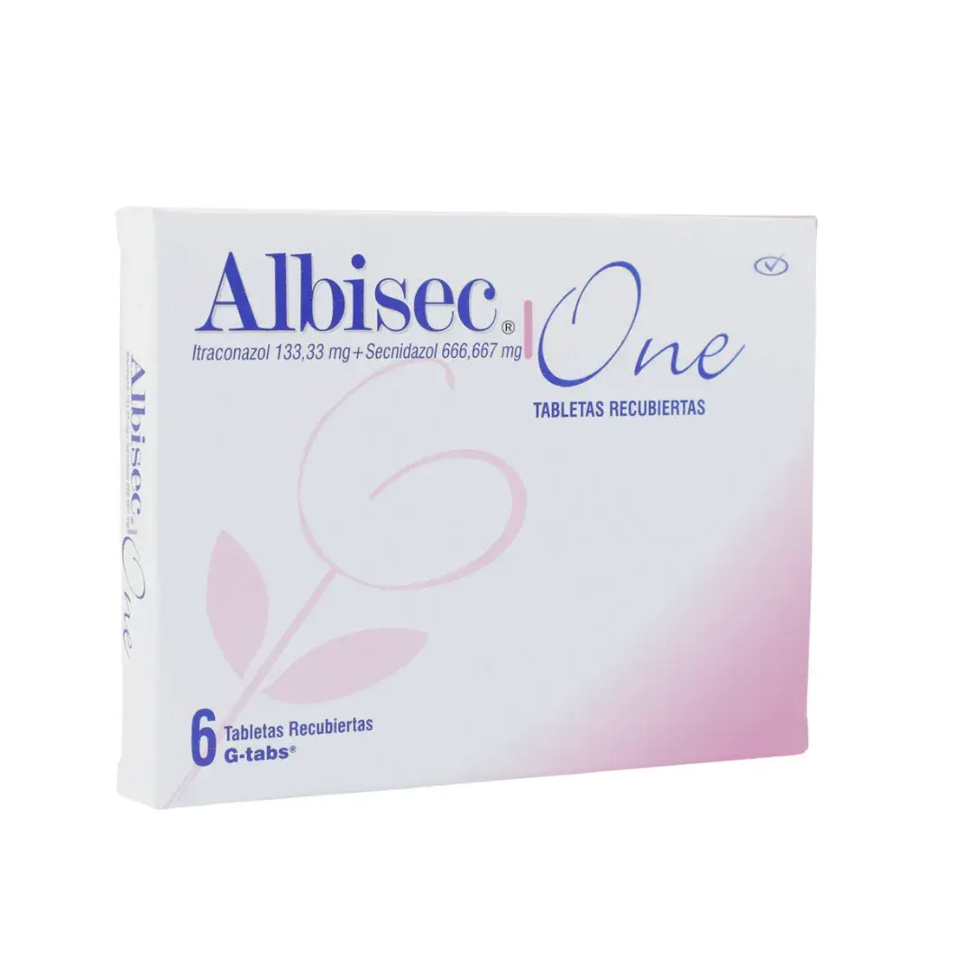 Albisec One Itraconazol + Secnidazol X 6 Capsulas
