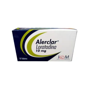 Alerclar Loratadina 10 Mg 10 Tabletas Icom