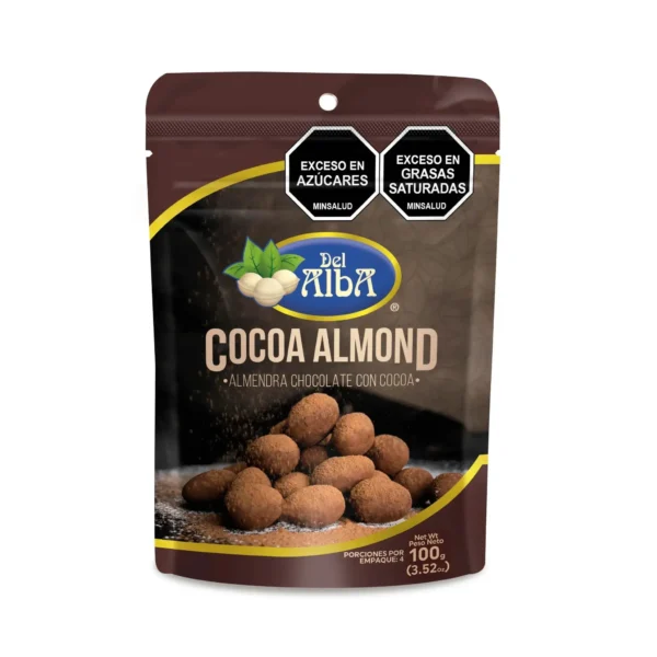Almendra Con Cocoa Del Alba X 100 Gr