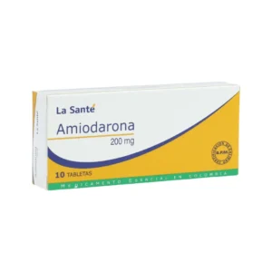 Amiodarona Amantadina 200 Mg 10 Tabletas Ls