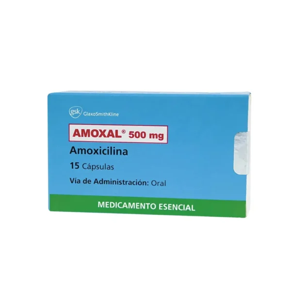 Amoxal Amoxicilina 500 Mg 15 Capsulas