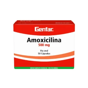 Amoxicilina 500 Mg 50 Capsulas Gf