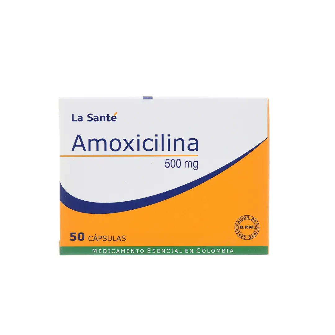 Amoxicilina 500 Mg 50 Capsulas Ls