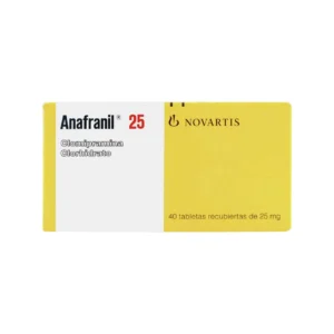 Anafranil Clomipramina 25 Mg 40 Grageas